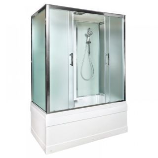 Душевая кабина Deto ЕМ4517 с гидромассажем (гм.) 170х90х220 см